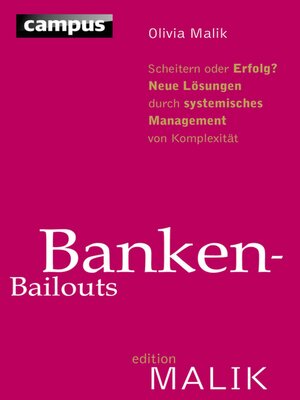 cover image of Banken-Bailouts